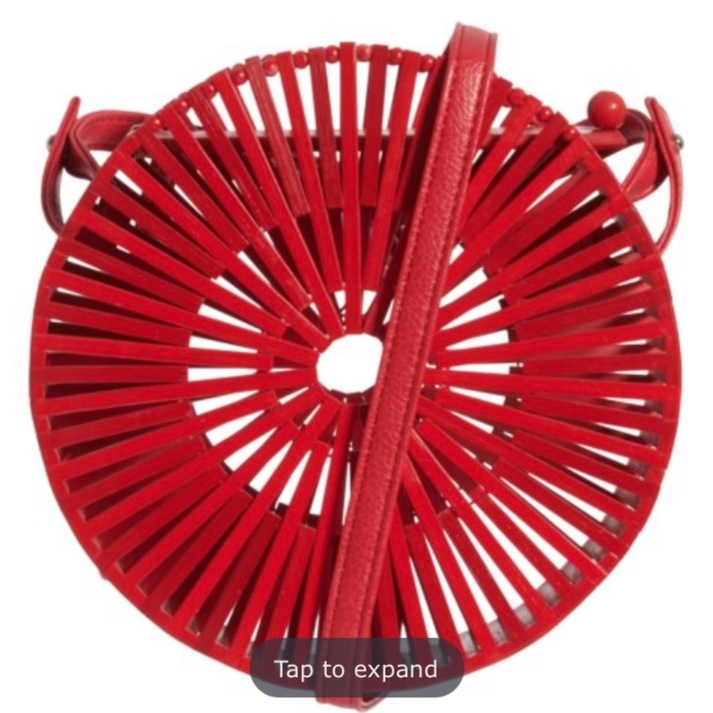 A Marvelous Look - Round Bamboo Bag